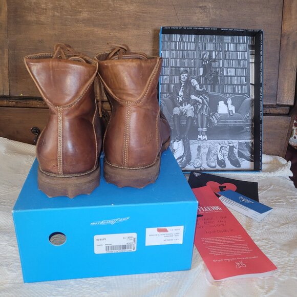 John Fluevog Men's 760 Turbo Brohlin 2014 Size 11 Ankle Boots - Picture 6 of 17